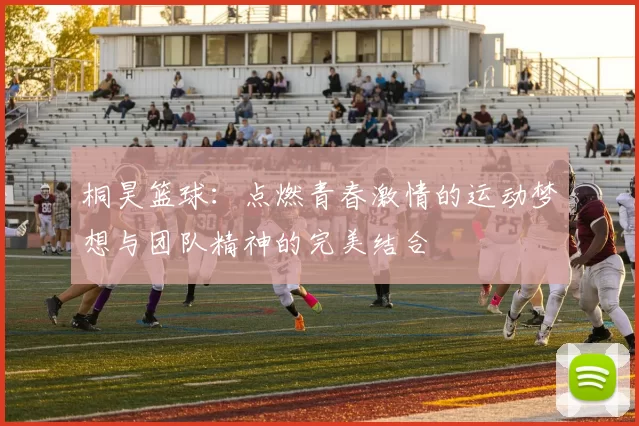 桐昊篮球：点燃青春激情的运动梦想与团队精神的完美结合