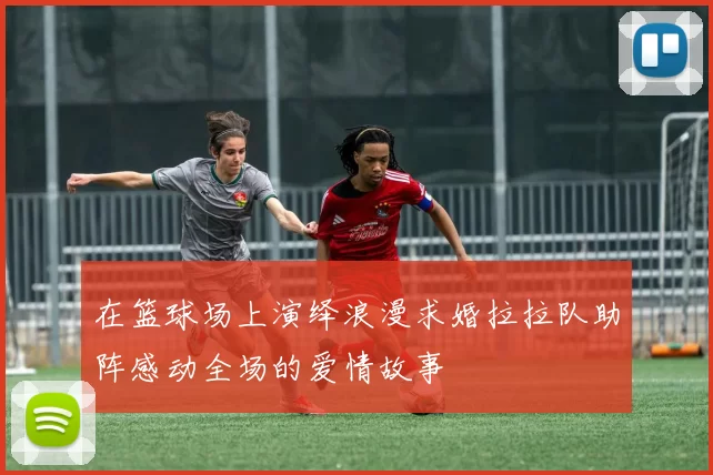 在篮球场上演绎浪漫求婚拉拉队助阵感动全场的爱情故事